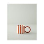English Home Boldy Lines New Bone China Kupa 350 ml Turuncu