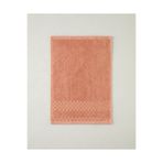 English Home Border Check Pamuk El Havlusu 30X40 cm Somon