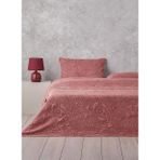 English Home Bordo Yatak Örtüsü Jardin Belle Tek Kişilik 160x220 B