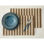 English Home Braiding Kağıt 2'li Amerikan Servis 30 x 47 cm Kahve