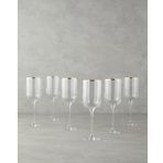 English Home Bridgette Cam 6'lı Kadeh 350 ml Gold