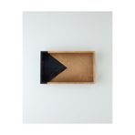 English Home Briel Dekoratif Tepsi 48x29,5x5,5 cm Kahverengi-Siyah