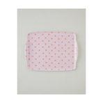 English Home Bright Harmony Melamin Kaydırmaz Tepsi 42x31 cm Pembe