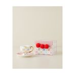English Home Bright Ophelia New Bone China 4 Parça 2 Kişilik Kahve Fincan Takımı 100 ml Renkli