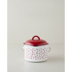 English Home Bright Parade Emaye Bakraç 16 cm Beyaz