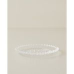 English Home Bubbles Cam Pasta Tabağı 19 cm Şeffaf