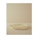 English Home Calantha 35 cm Krem Kağıt Tepsi