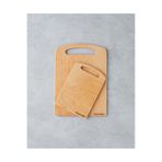 English Home Celinda Kayın 2'li Kesme Tahtası 22x30 cm - 15x21 cm Natural