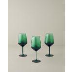 English Home Christmas Cam 3'lü Kadeh 490 ml Yeşil