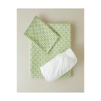 English Home Clover Tek Kişilik Pike Takımı 150x220 cm Yeşil