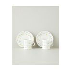 English Home Confella New Bone China 4 Parça 2 Kişilik Kahve Fincan Takımı 100 ml Renkli