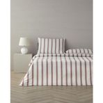 English Home Cool Stripe İpliği Boyalı Çift Kişilik Nevresim Takımı Bordo-Yeşil