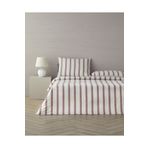 English Home Cool Stripe İpliği Boyalı Tek Kişilik Nevresim Takımı 160x220 cm Bordo-Yeşil