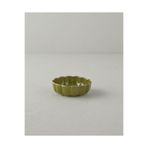English Home Cottage Stoneware Yuvarlak Fırın Kabı 13x4 cm Koyu Yeşil