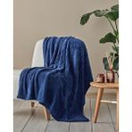 English Home Cozy Wellsoft Tv Battaniye 120x170 Cm Gece Mavisi Lacivert