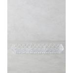 English Home Crux Cam Sunumluk 39,5x15x4 Cm Şeffaf Şeffaf