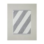 English Home Diagonal Pamuk El Havlusu 30X40 cm Gri