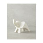 English Home Elephant Biblo 17x13x13cm Krem