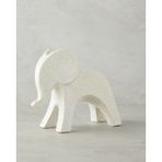English Home Elephant Biblo 19,5x9x17cm Krem