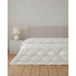 English Home Fiesta Baskılı Mikrofiber Çift Kişilik Yorgan 195x215 cm Taş Rengi - 195 x 215 cm