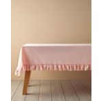 English Home Flor Pura Polyester Masa Örtüsü Pembe