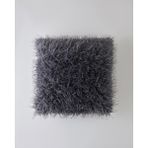 English Home Fluffy Kırlent Kılıfı 45X45 cm Gri - 45 x 45