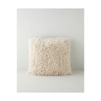 English Home Fluffy Pelüş Kırlent Kılıfı 45x45 cm Bej