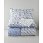 English Home Fragile Ivy Kolay Ütülenir Çift Kişilik Nevresim Takımı 200X220 cm Lacivert - 200 x 220 cm