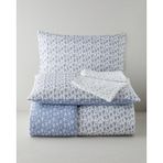 English Home Fragile Ivy Kolay Ütülenir Çift Kişilik Nevresim Takımı 200x220 Cm Lacivert Lacivert