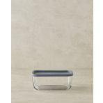 English Home Fresh Safe Cam Saklama Kabı 1170 ml Gri