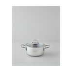 English Home Glow Çelik Derin Tencere 16x10 cm Silver