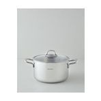 English Home Glow Çelik Derin Tencere 24x14 cm Silver