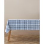 English Home Gridlane Pvc Masa Örtüsü 140x200 cm Mavi - 140 x 200 cm