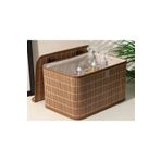 English Home Hardwood Bambu Kahve 33x23x20 cm Saklama Kutusu