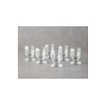 English Home Jena Cam Kahve Yanı Su Bardağı 55 ML Şeffaf 6'lı