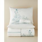 English Home Jouyline Pamuklu Çarşaflı Çift Kişilik Nevresim Takımı 200X220 cm Yeşil - 200 x 220 cm