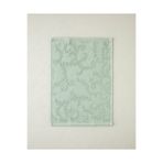 English Home Leafy Touch Pamuk Jakarlı El Havlusu 30x40 cm Yeşil