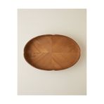 English Home Lena Mdf Dekoratif Tepsi 40 cm Kahverengi