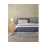 English Home Line Art Çift Kişilik Yatak Örtüsü Takımı Gri