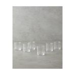 English Home Linear Cam 6'lı Kahve Yanı Bardak 90 ml Şeffaf