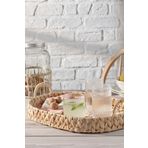 English Home Lukas 35x45 cm Kahve Hasır Tepsi