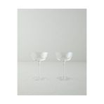 English Home Lustrous Kristal 2’li Kahve Yanı Kadeh 165 ml Şeffaf