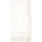 English Home Luxe Linen Look Polyester Masa Örtüsü 157X300 Cm Beyaz – Gold