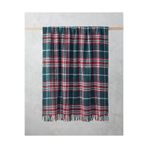English Home Magie Koltuk Şalı 130x170 cm Yeşil – Kırmızı