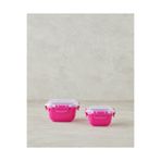 English Home Master Lock Plastik Saklama Kabı Pembe 575 1075 ml