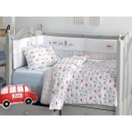 English Home Mini Cars Pamuklu Bebe Nevresim Takımı 100 x 150 cm Mavi