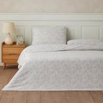 English Home Mira Fleur Tek Kişilik Nevresim Takımı 160x220 cm Pembe - Lila