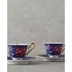 English Home Miranda New Bone China 4 Parça 2 Kişilik 90 ml Lacivert Kahve Fincan Takımı