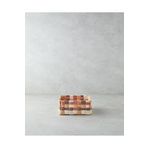 English Home Modern Square Kağıt Ip Sepet Kahve 26X26X12 Cm