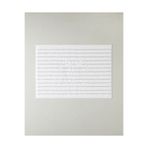 English Home Mono Stripe Pamuk Ayak Havlusu 50x70 cm Beyaz - Gri